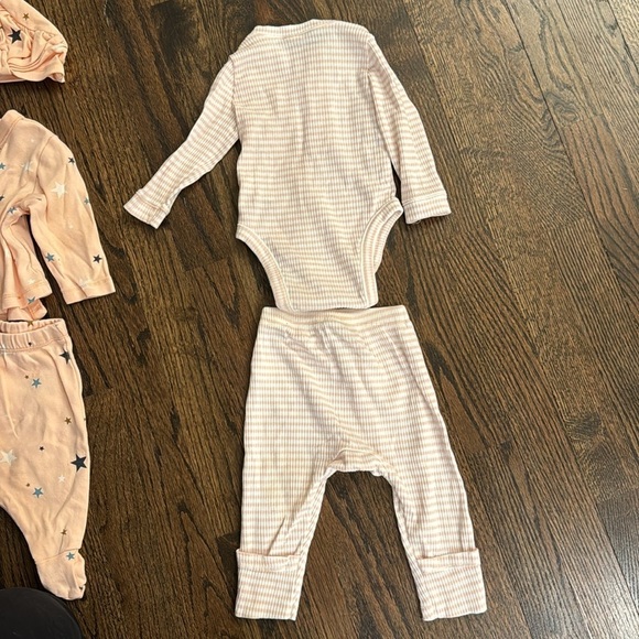 Baby girl old navy matching set bundle floral stars stripes - Picture 5 of 7
